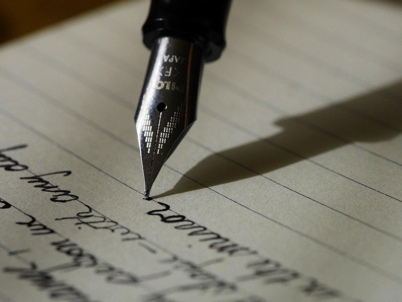 Even if you don't know many English words, practice writing every day