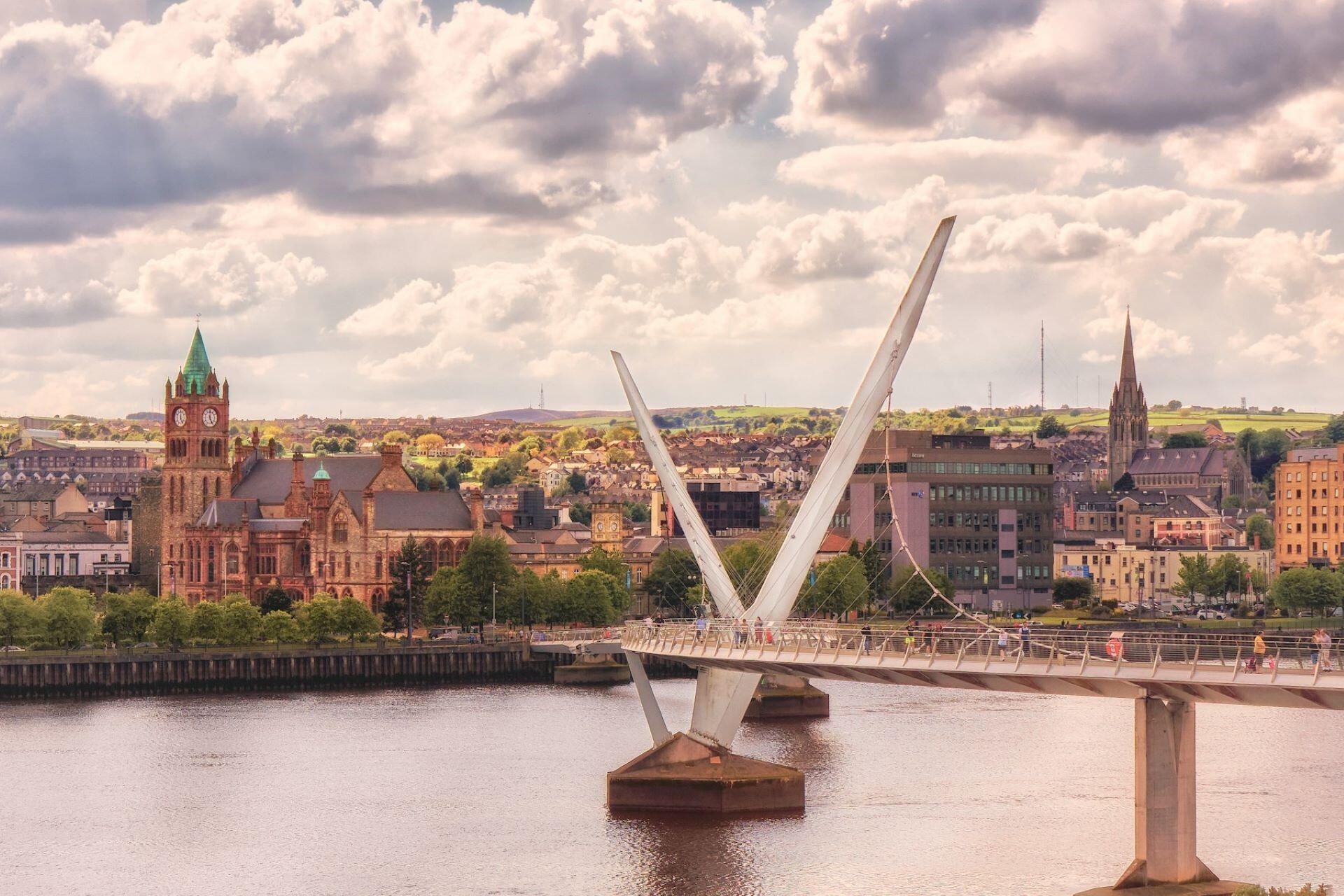 Derry in Northern Ireland.