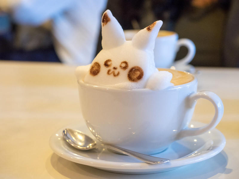 This latte art is impressive!