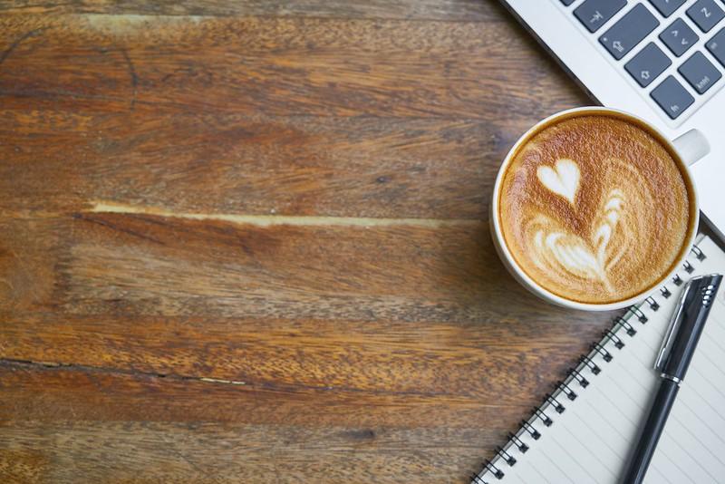 Latte art is a bit of a skill!