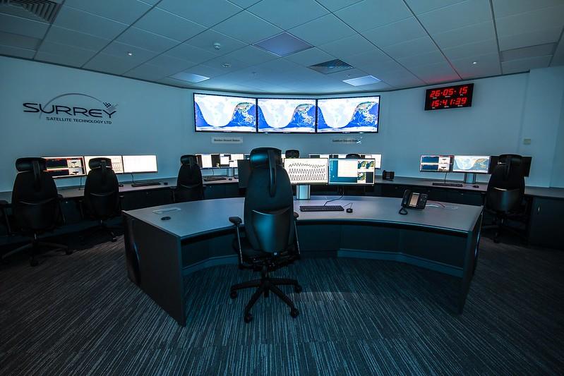 A satellite training studio