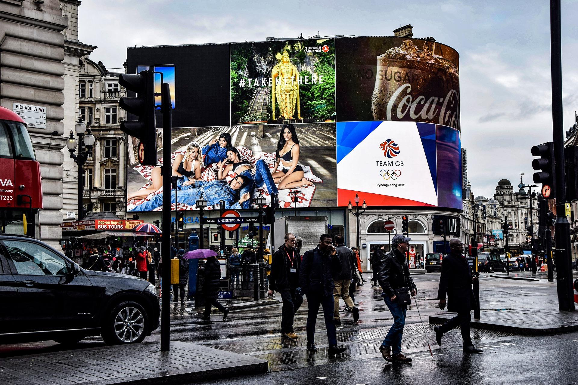 Where is Piccadilly Circus?