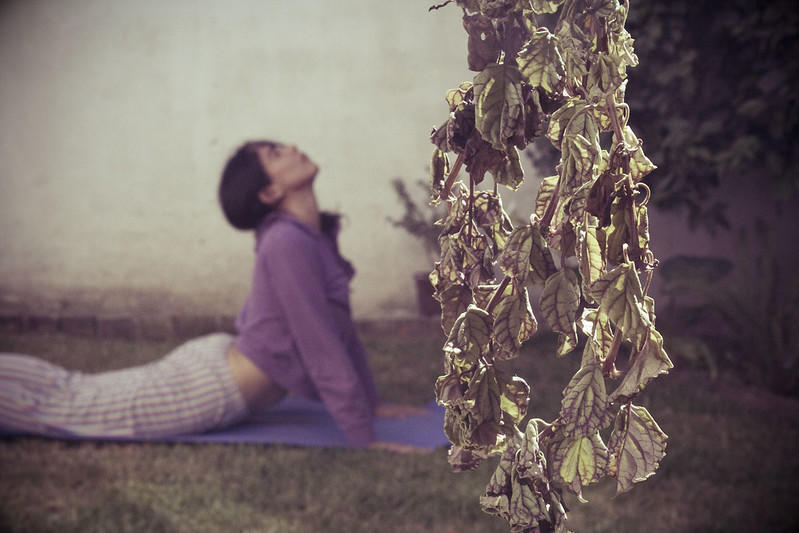 The Cobra pose can be more intensive if you raise your head high