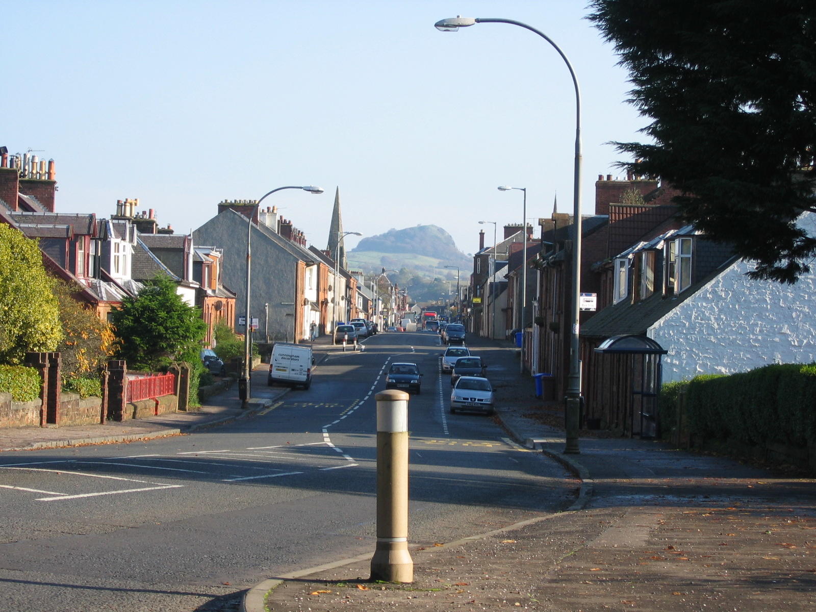 Darvil Ayrshire is the closest town to Fleming's birthplace