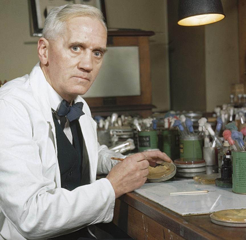 Dr Fleming was not the tidiest researcher