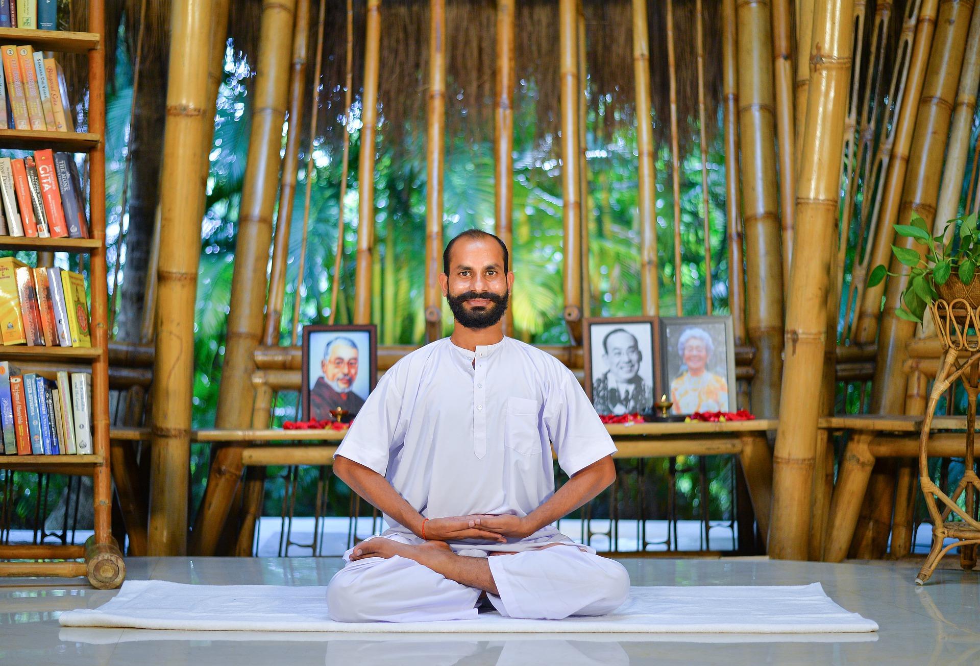 How do you cool down after a yoga session?