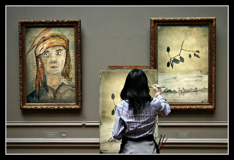 Copying German texts is like artists copying famous paintings