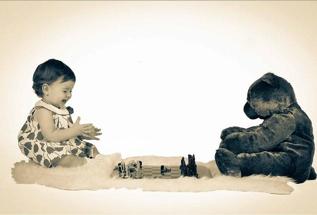 It's not unusual for kids to learn how to play chess