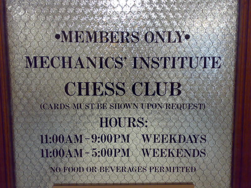 Chess clubs are where chess players meet to play and socialise