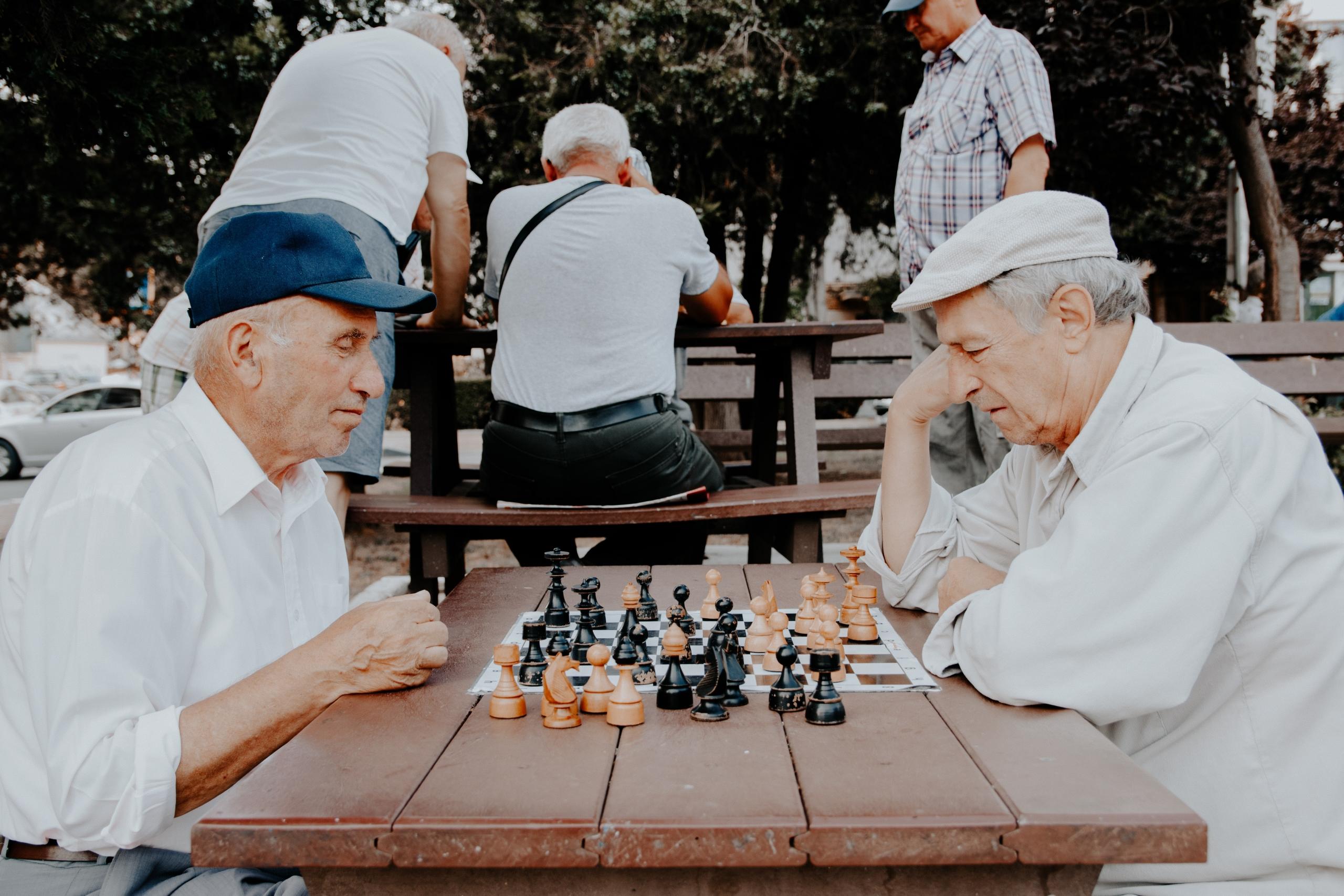 Chess pros know no age