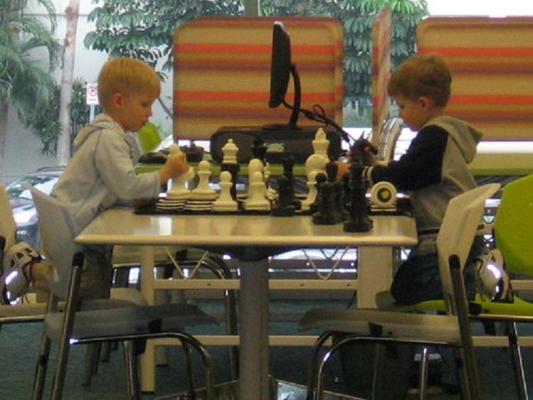 You might not believe how serious even young chess players can be.