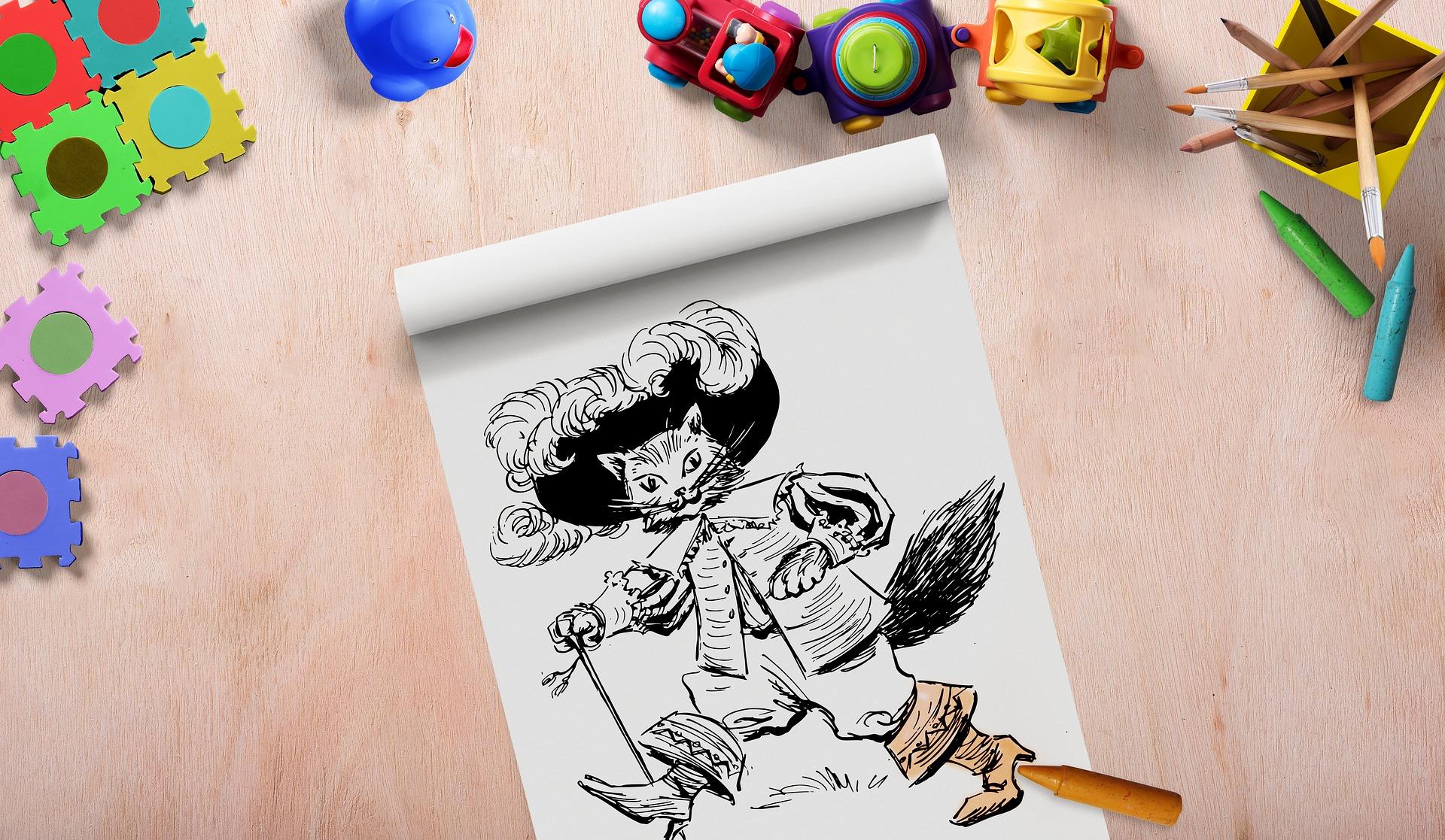How can you draw cats?