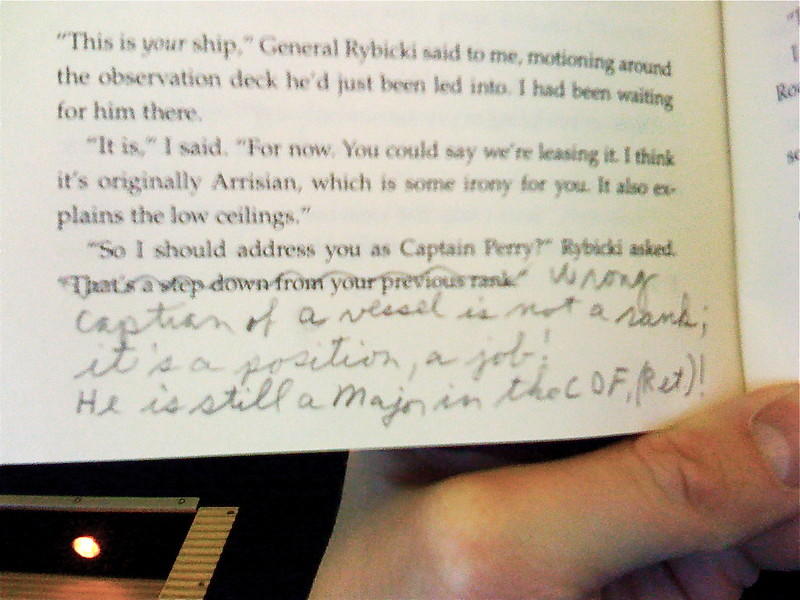Anybody can make a mistake, even writers and especially teachers