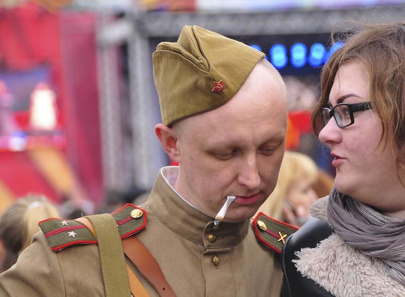 Speak with a variety of people while expatriated to Russia