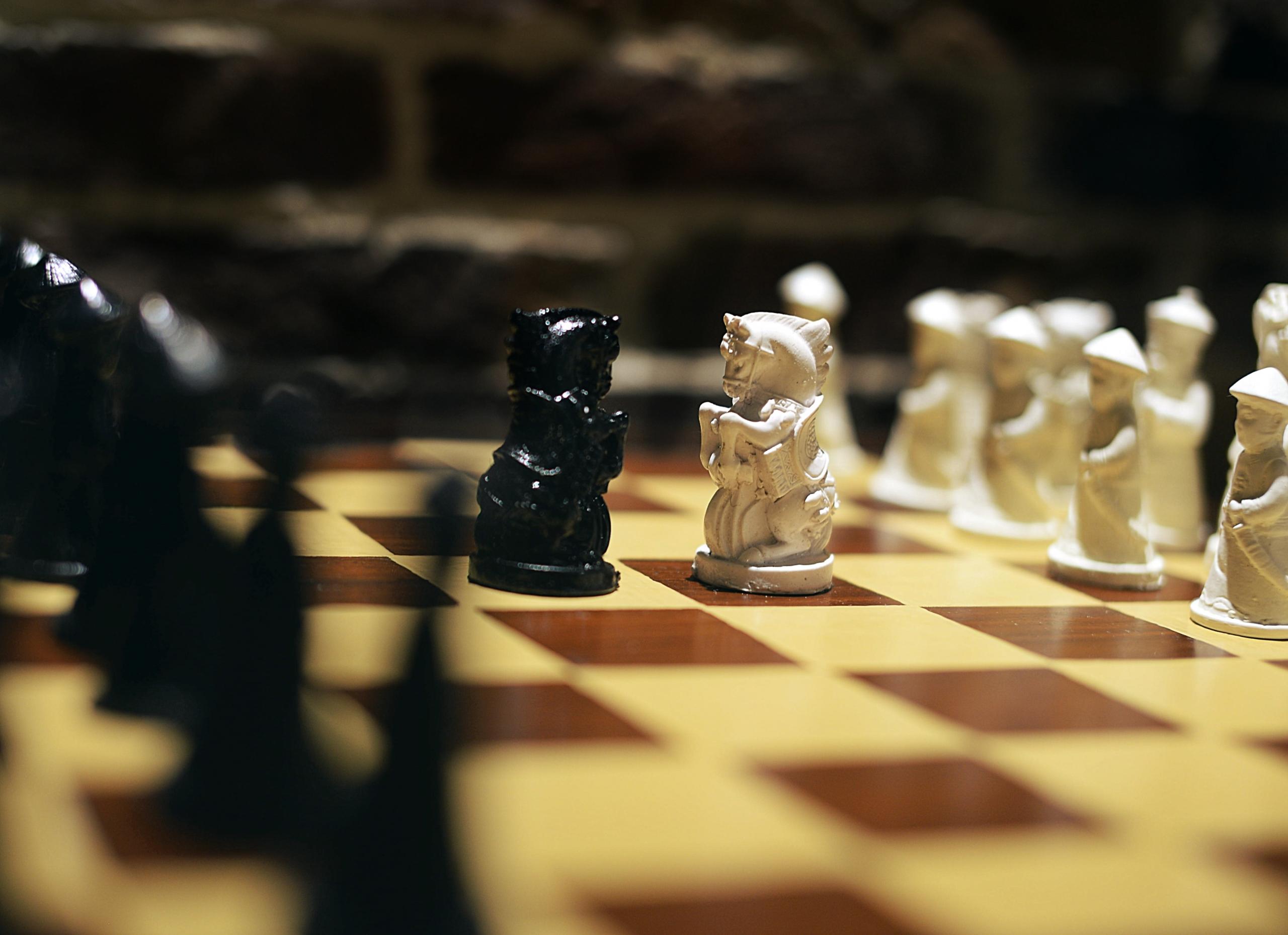 themed chess set