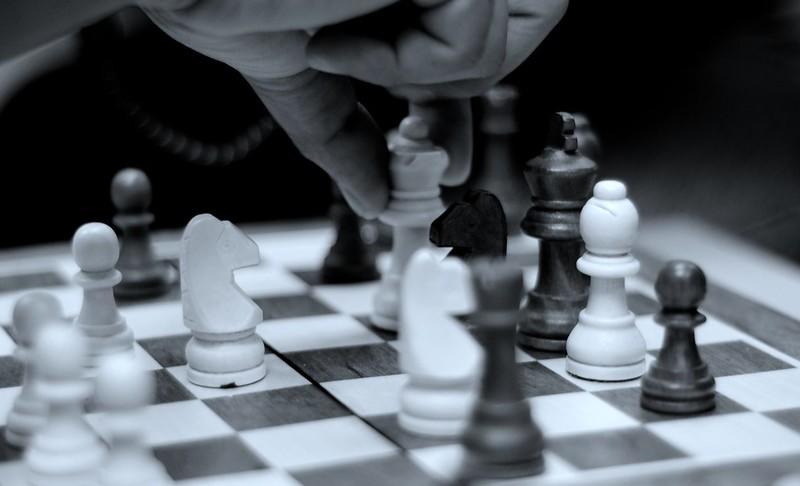 The queen hardly moves in this gambit.
