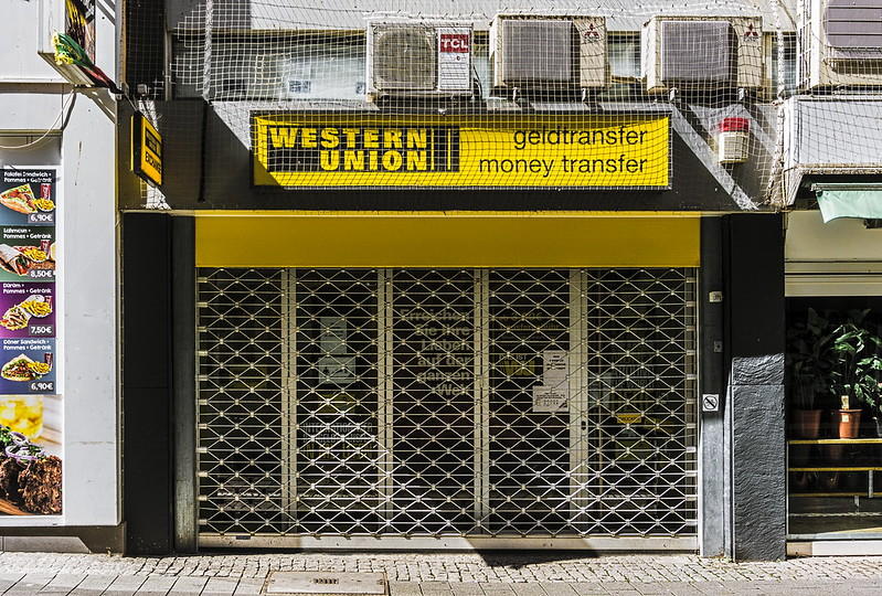 WU used to be the standard for wiring money around the world