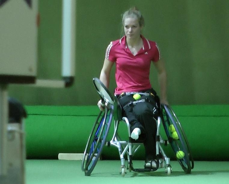 Diede de Groot is a fierce tennis compeitor