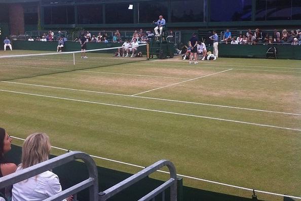 Wheelchair tennis players have a harder time playing on AELTC's grass courts