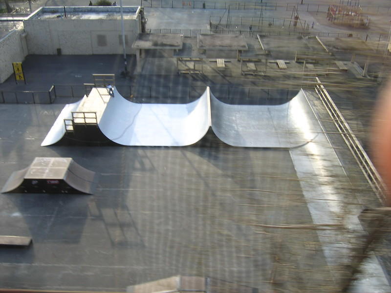 Older skateparks are safer for rollerskaters
