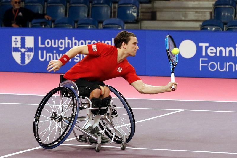 Gordon Reid's family also plays tennis