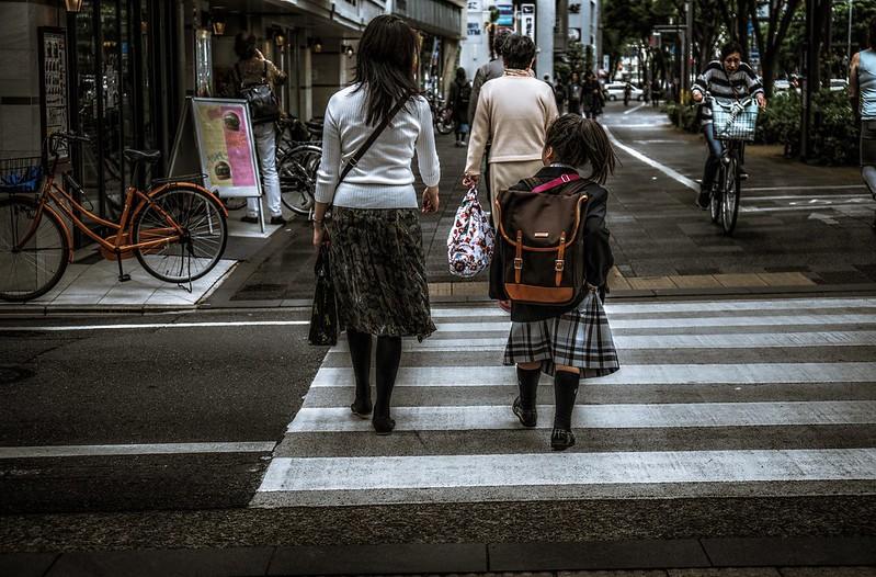 A big, heavy backpack can cause back pain