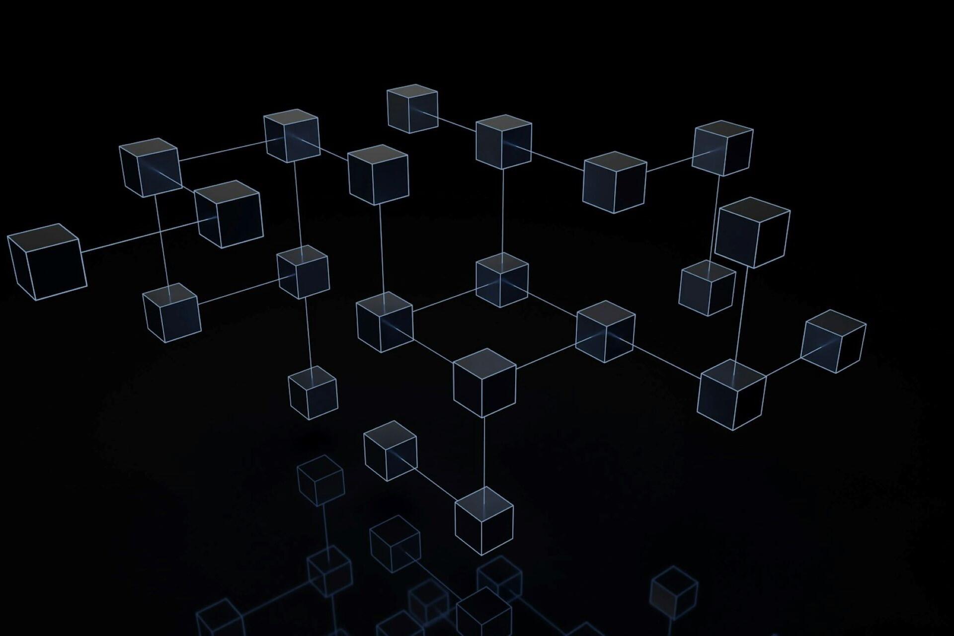 A diagram of a network.