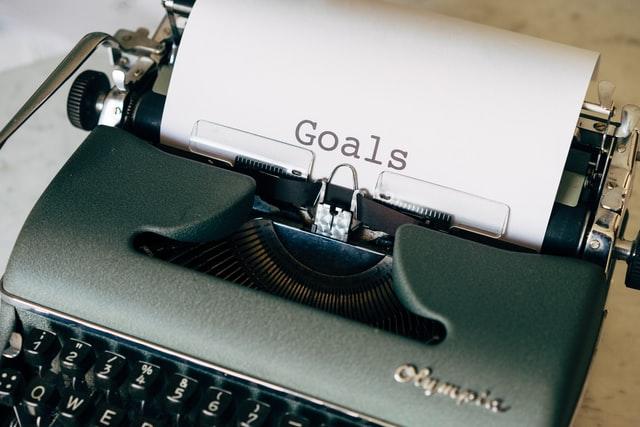 Writing your goals down will help you achieve them.