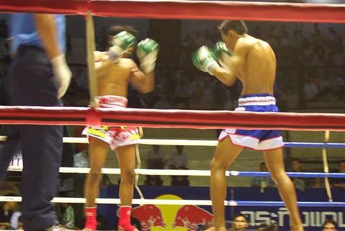 One of these fighters does not have a good fighting stance