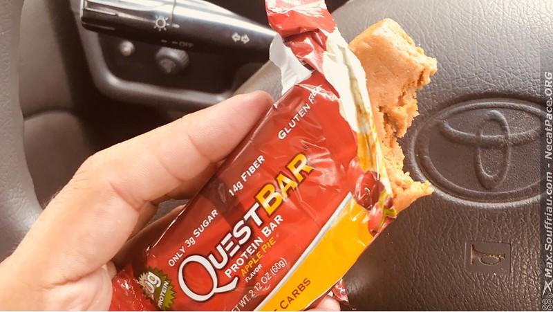 protein bars work well in a pinch but they should become a habit