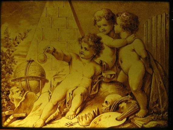 The Renaissance saw babies depicted more as cherubs