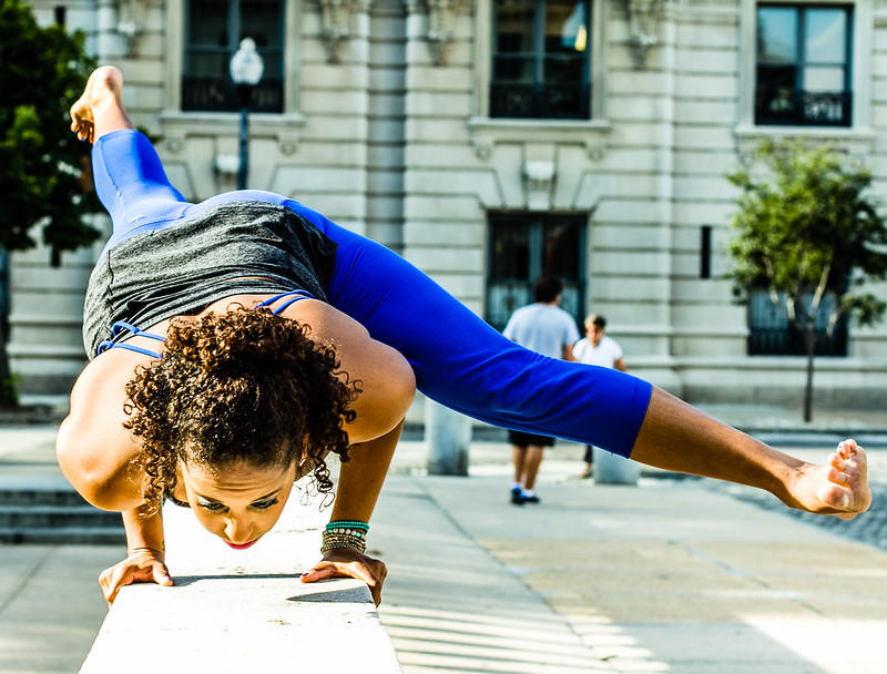 Hatha yoga focuses on your body's voluntary and involuntary actions