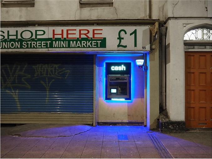Cash machines are a piece of financial technology
