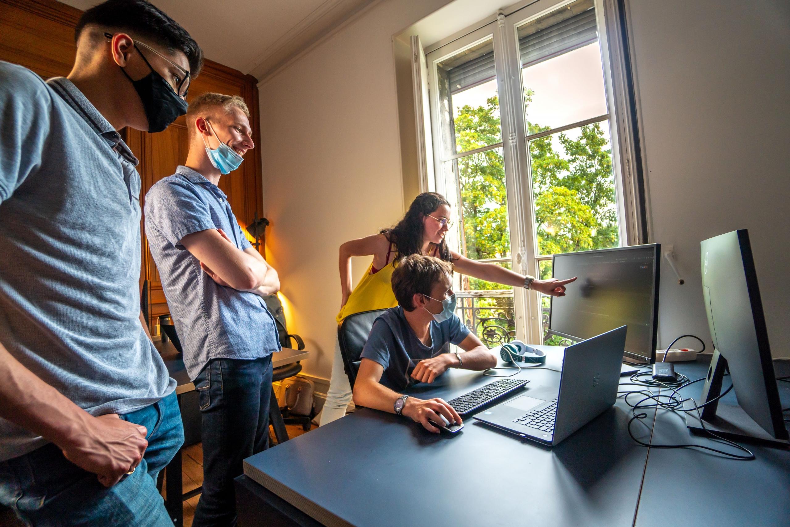 students in covide times