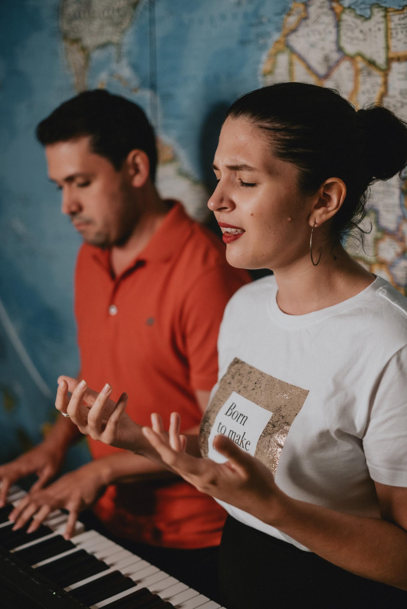 having a vocal coach