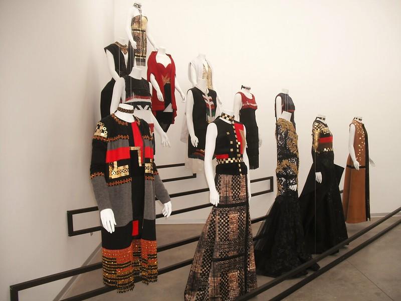 Designers create entire collections at one time for show during fashion week