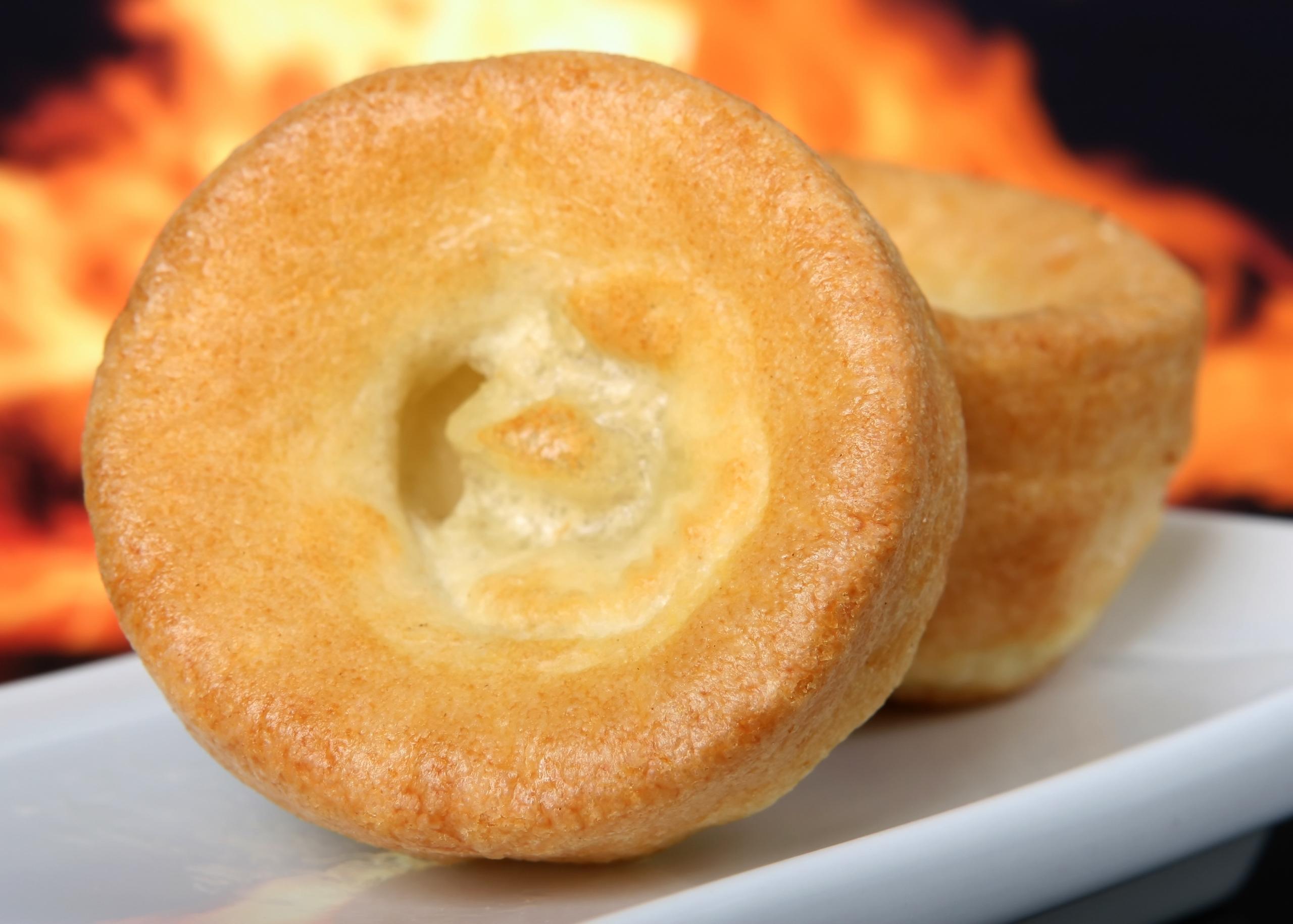 Yorkshire puddings are delicious