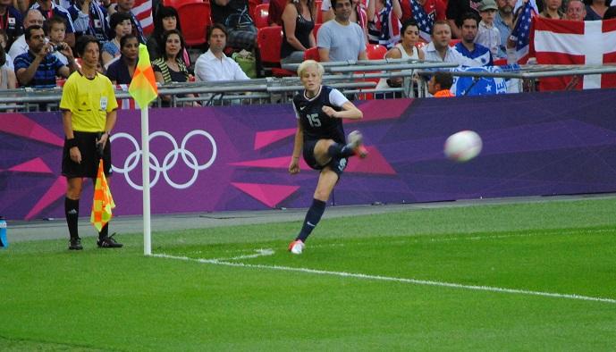 Ms Rapinoe strikes for women's equality in football