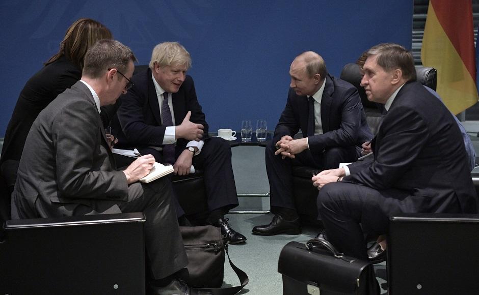 These leaders may look like they're in tune but tensions run high.