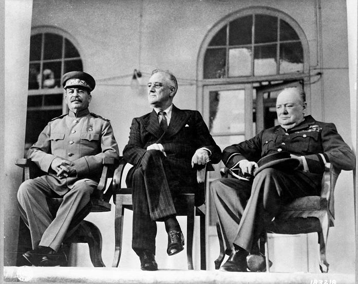 the UK and US worked to bring an end to WWII