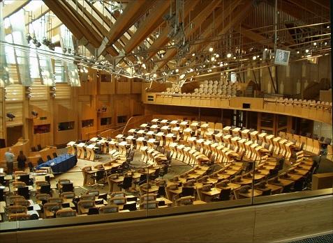 The Scottish Parliament stood empty while COVID raged.