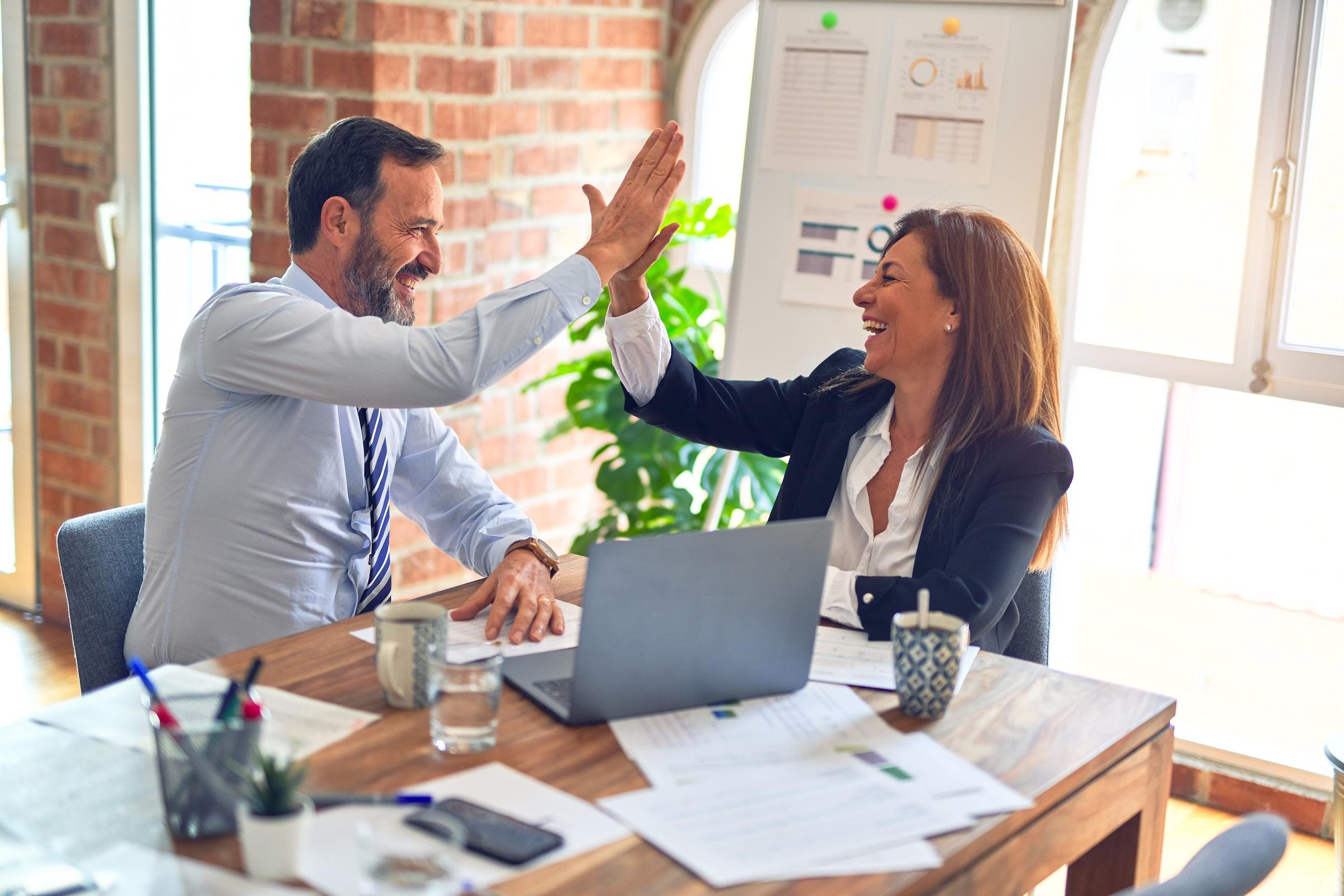 working with other finance people