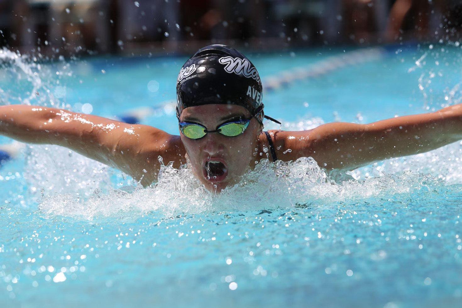history of swimming