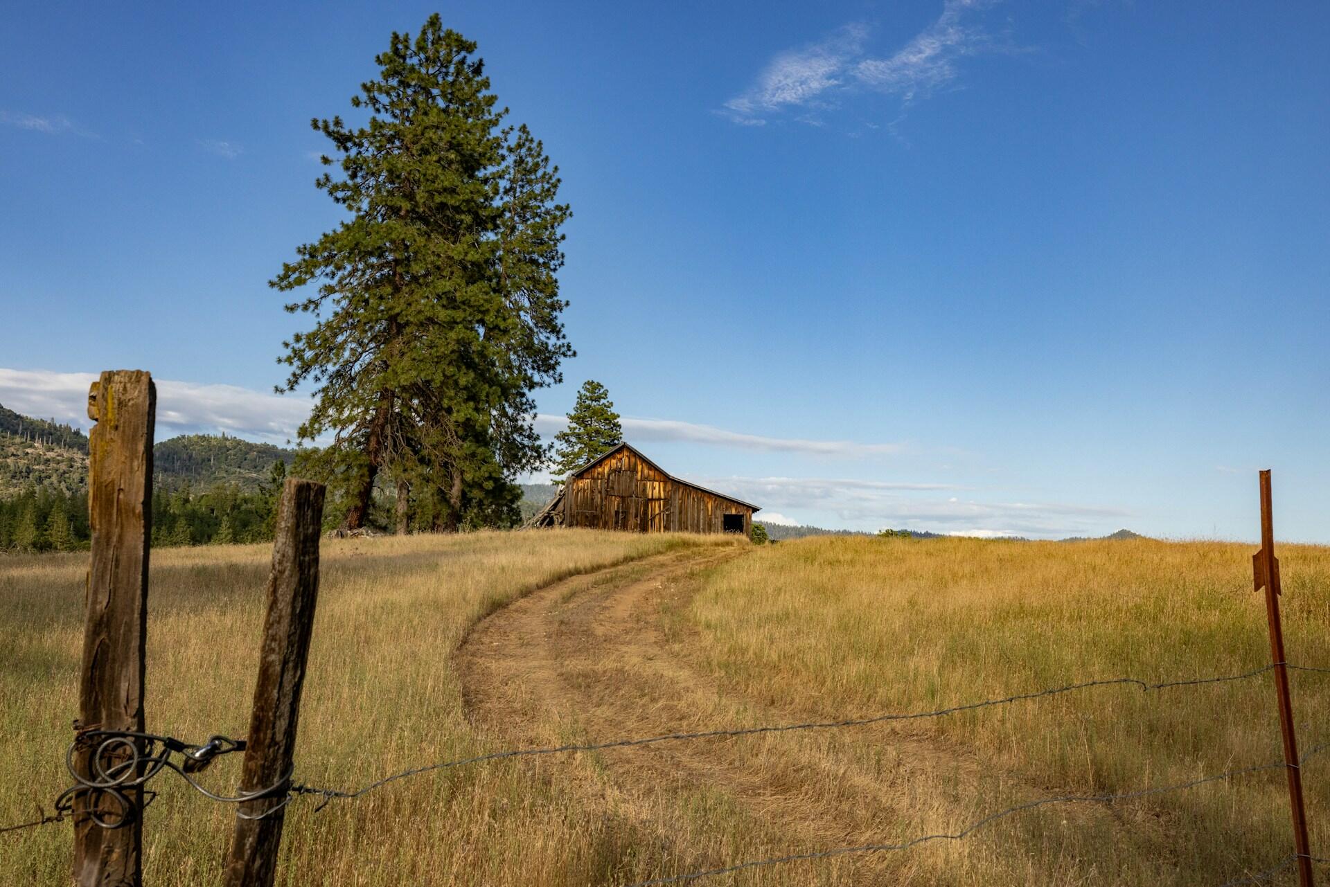 A barn in California.