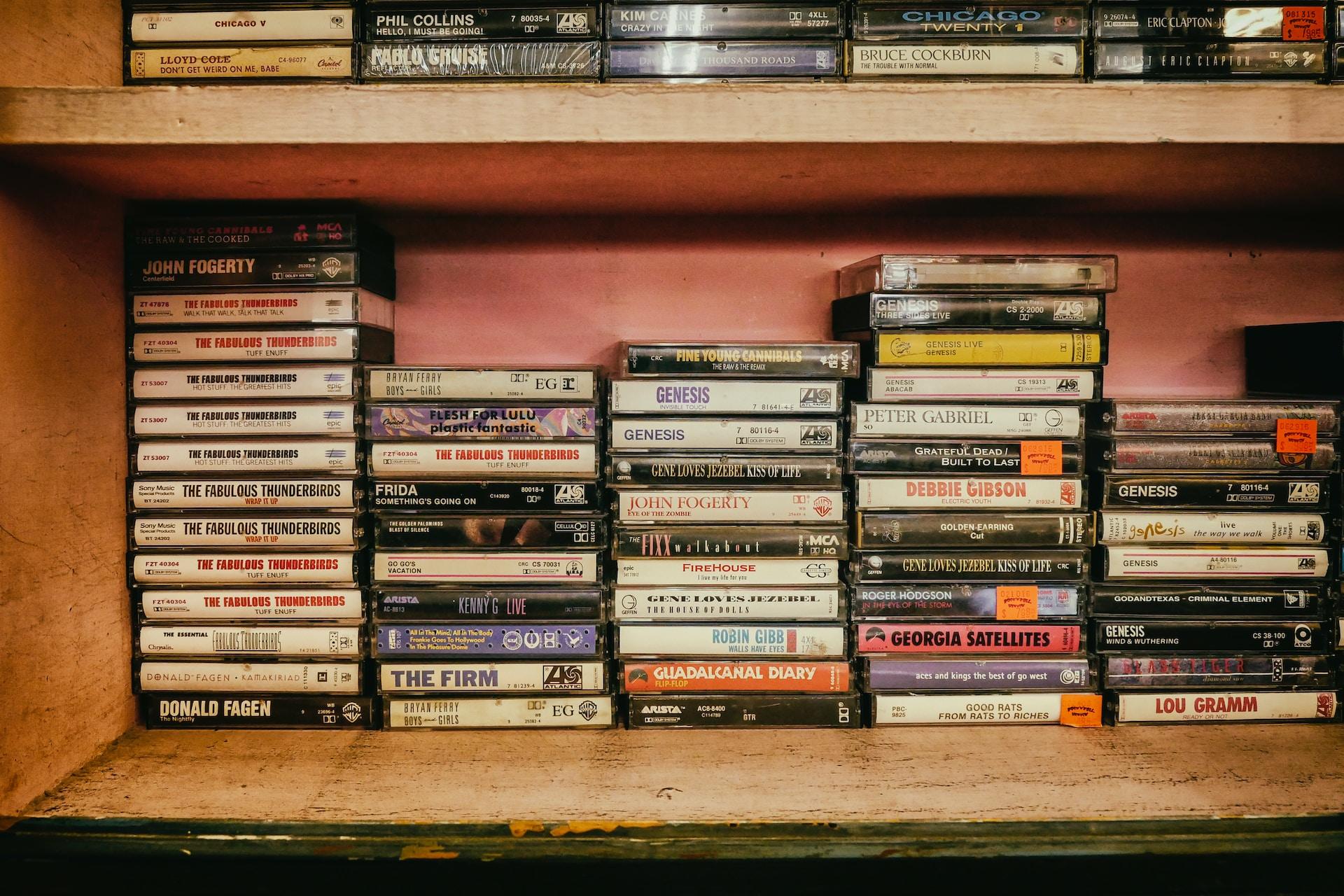 Rock and roll tapes