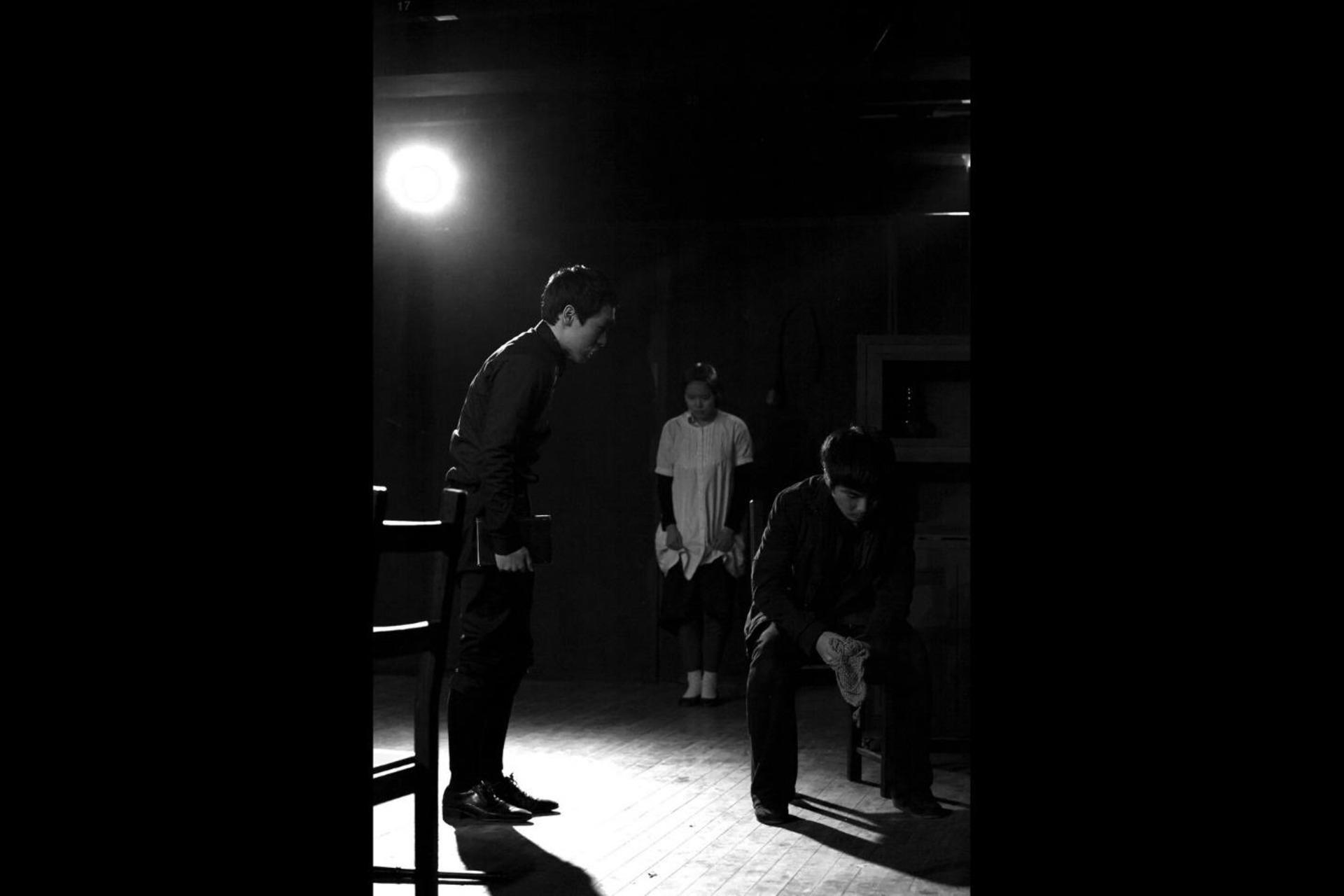 A dramatic stageplay.