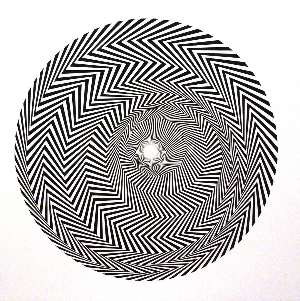 View On White Large, Bridget Riley. Image: Flickr