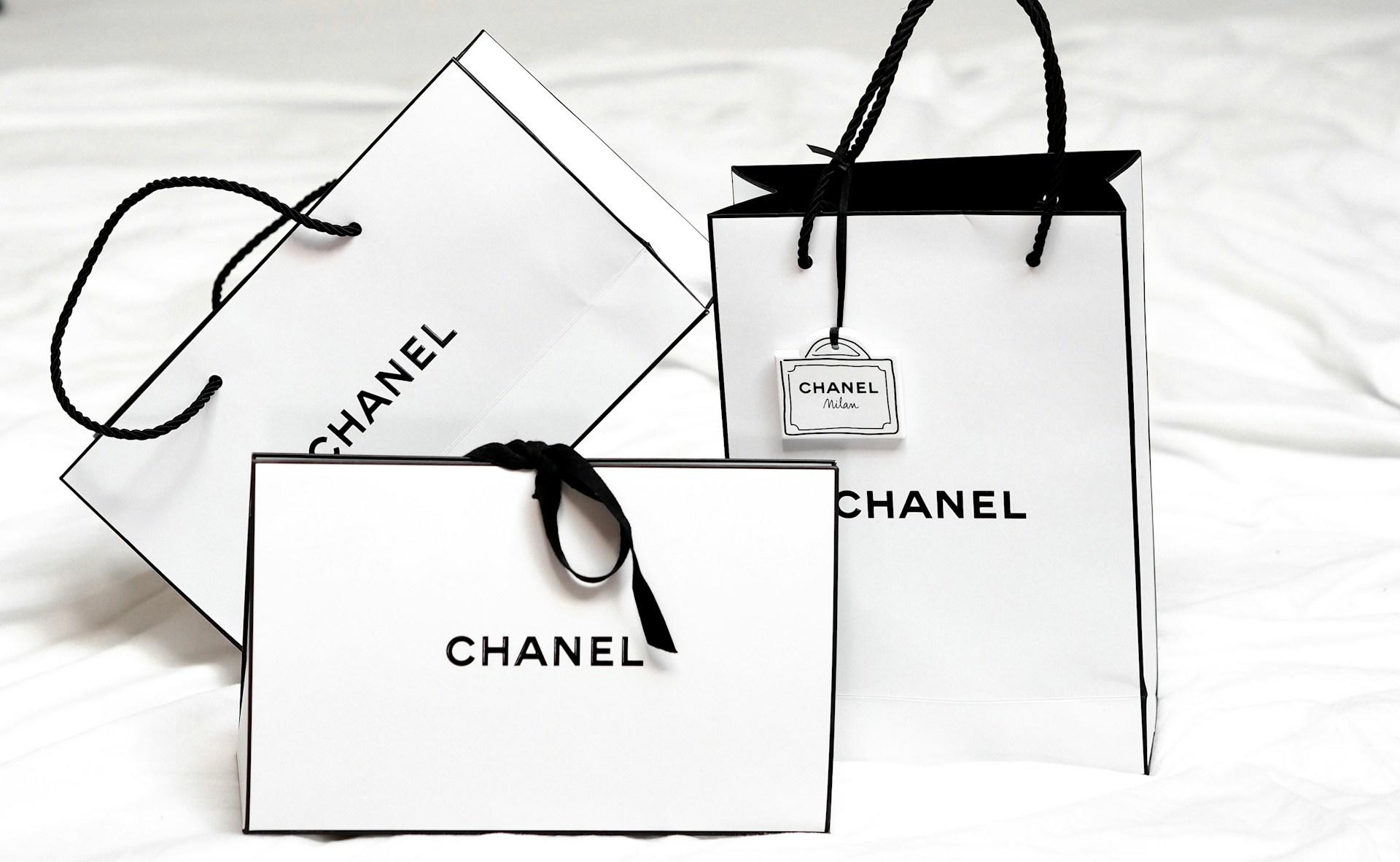 Three Chanel bags.