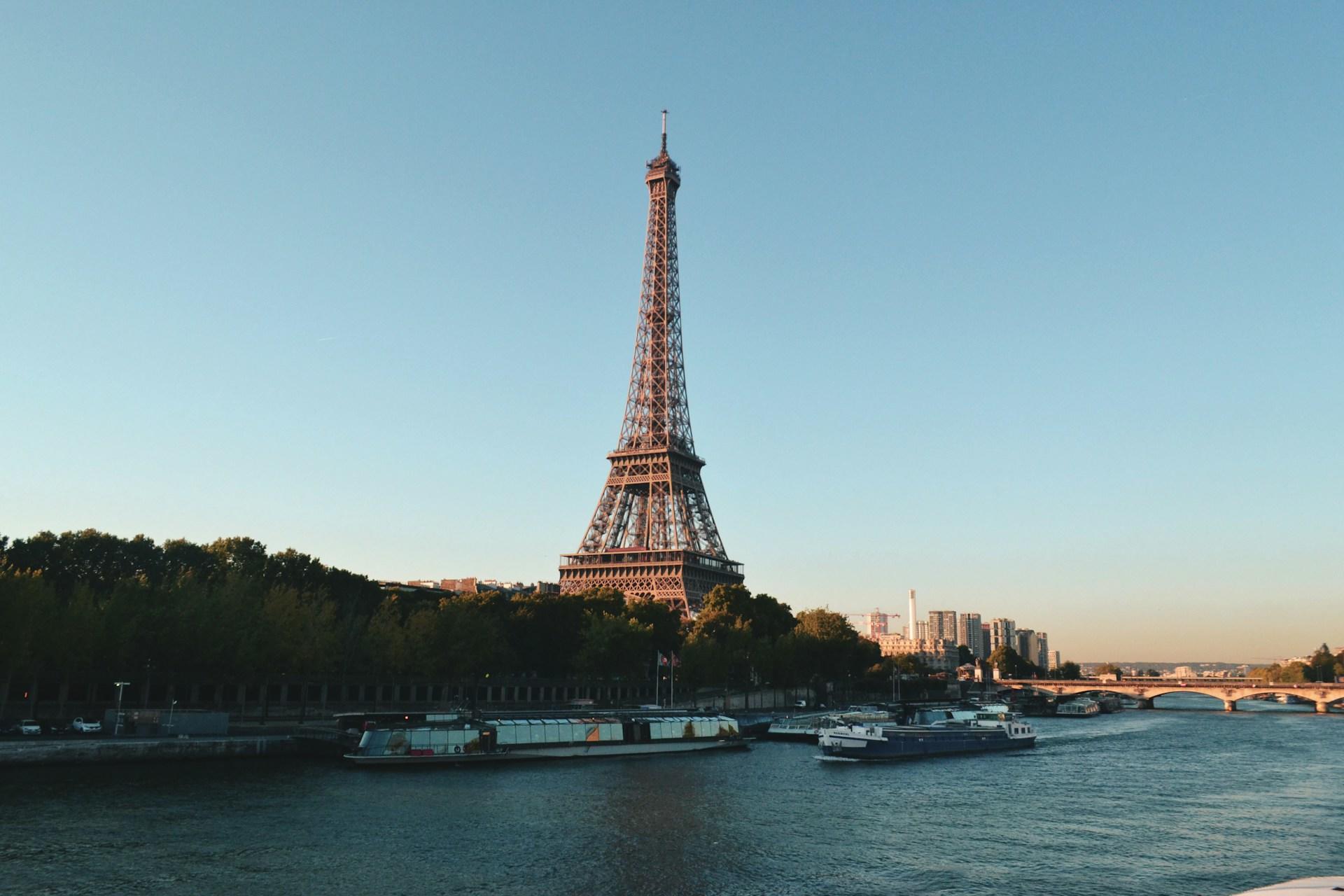 The Eiffel Tower.