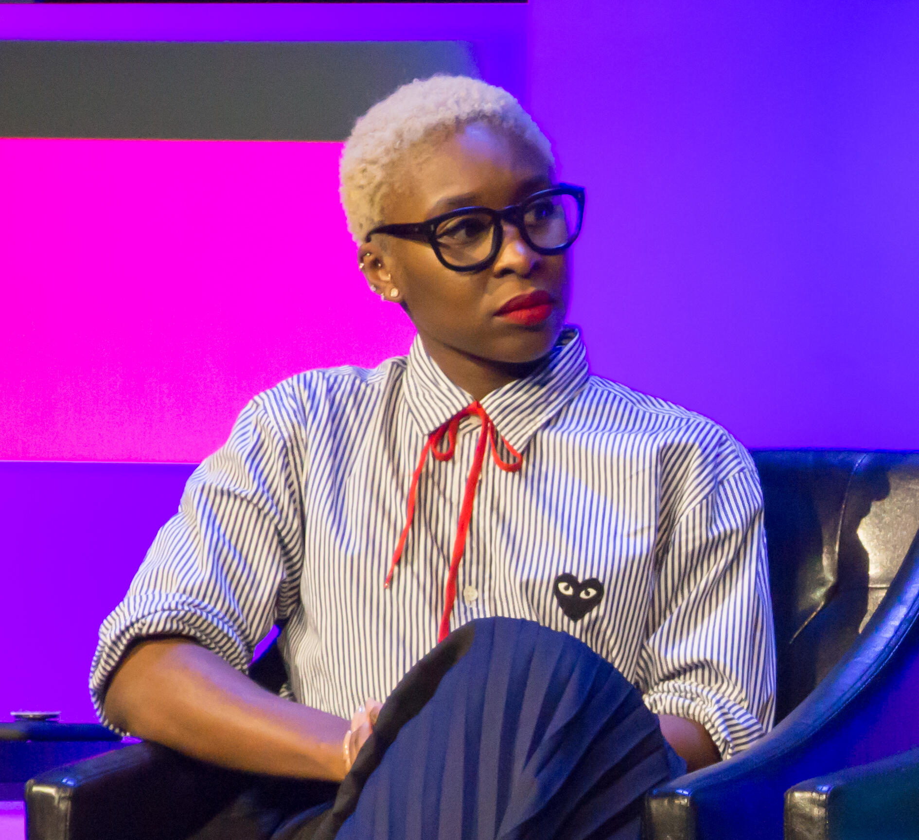 Cynthia Erivo at  the Tribeca Film Festival